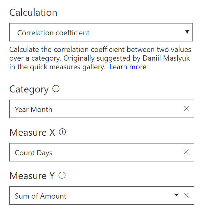 category measure