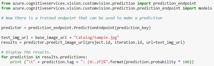 CustomVision-SamplePredictionWithPython