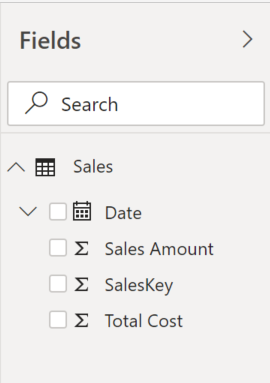 disconnected table power bi 2