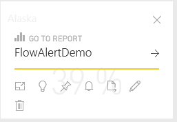 power bi alerts