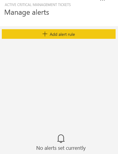 power bi alerts