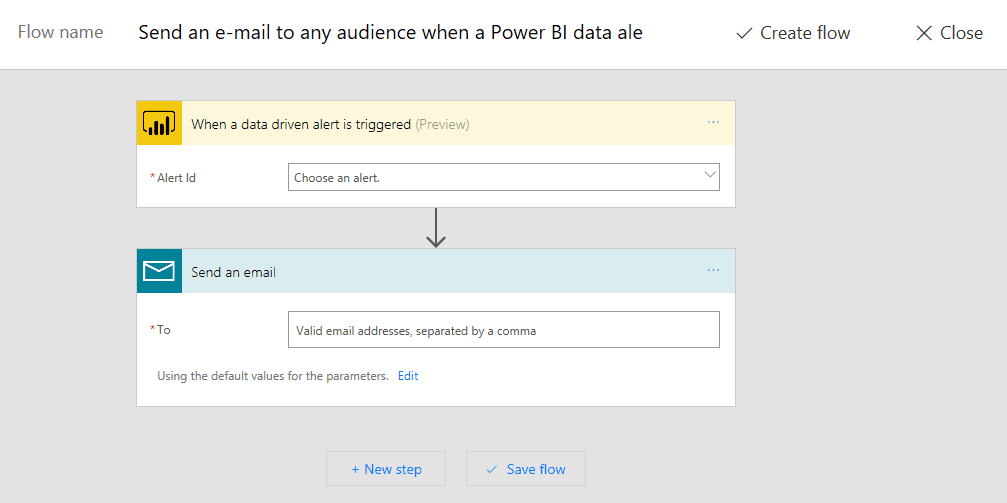 power bi alerts