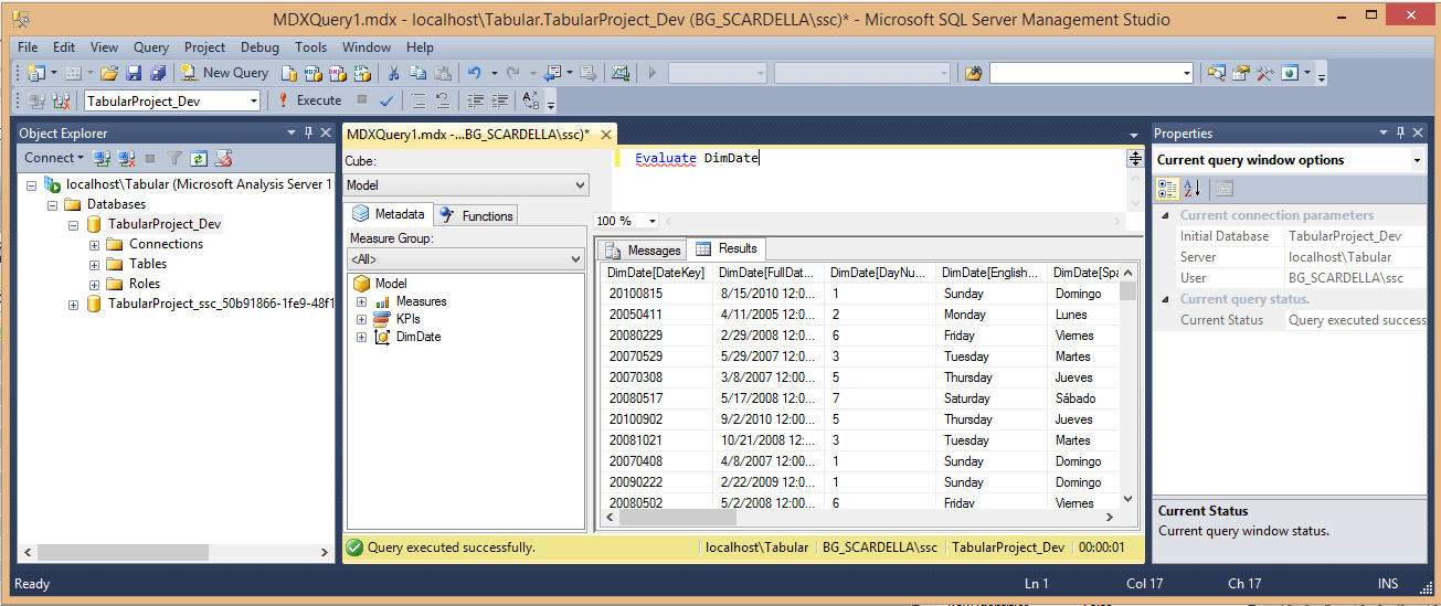 MDX Query