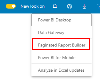 Paginated reports 1