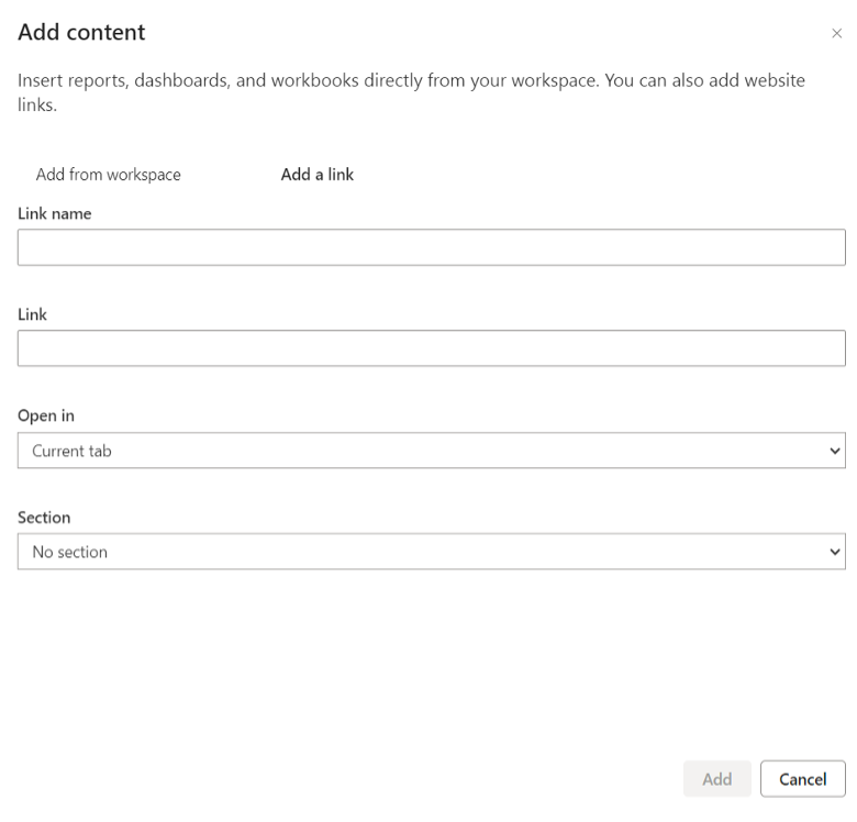 Power BI Content