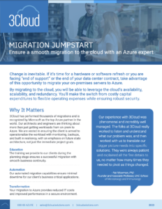 Migration Jumpstart