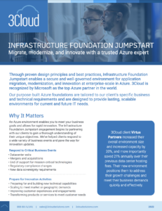 Infrastructure Foundation Jumpstart