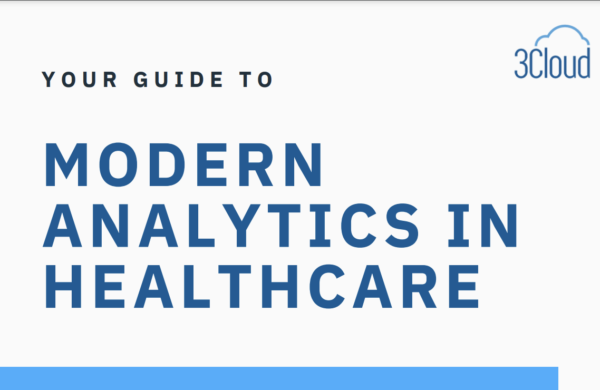 Modern Analytics in Healthcare