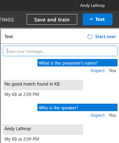 speaker name